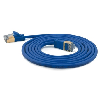 Wantec Patchkabel SSTP CAT7 Ste. CAT6a d=4mm 1, 00m blau (7131) (7131) (7131)