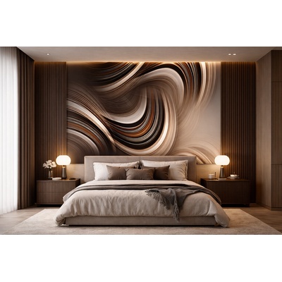 Стенен панел bamboo charcoal i Модел: 5917 i с непрекъсната или огледална шарка i uv лак
