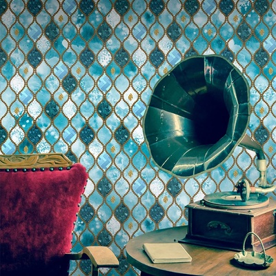 Art gift Фототапет Синя мозайка