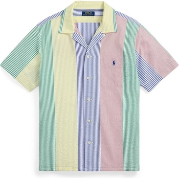 Ralph Lauren Men's Fun Seersucker Short-Sleeve Patterned Shirt - Multi Stripe