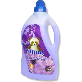 Yumos омекотител за пране, 3 литра, Лилави цветя