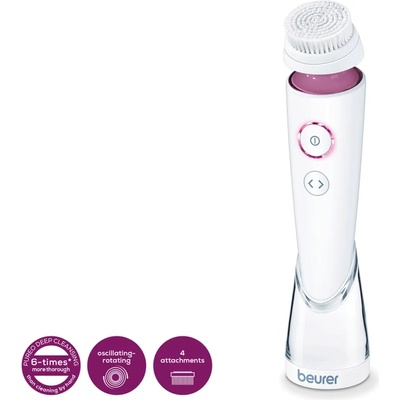 Beurer FC 95 Pureo Deep Cleansing, Facial brush, oscillating rotation, 2 rota (60555_BEU)