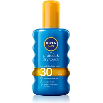 Image 1 of Nivea SUN Protect & Dry Touch невидим спрей за тен SPF 30 200ml