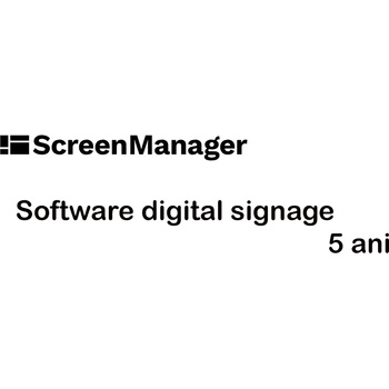 ScreenManager Софтуер за дигитални табели Enterprise SCREENMANAGER 5 години