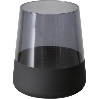 Boltze Home Sklenice na vodu nebo koktejly MOLUNA černé sklo 380 ml