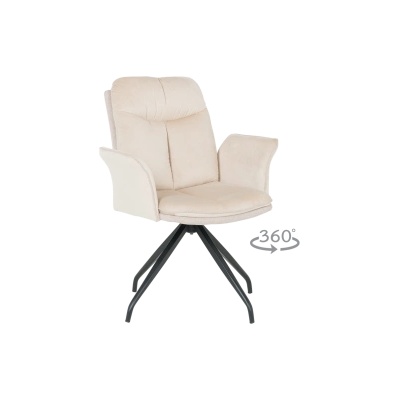 Carmen Трапезен стол marlow - шампанско bf 2