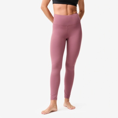 DOMYOS Legíny na jógu a pilates „Breathe“ second skin