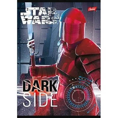 St.Majewski ŠKOLNÍ SEŠIT A5 STAR WARS čtverečkovaný 3 druhy