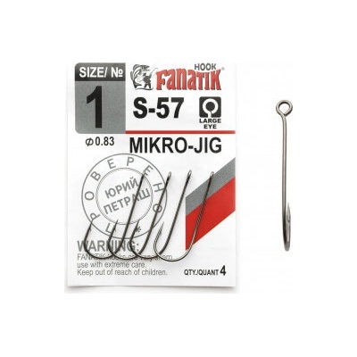 FANATIK MIKRO-JIG S-57 vel.4 5 ks