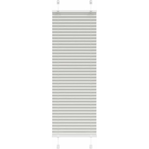 vidaXL Плисирана щора Светло сиво 45x100 cm Ширина на плата 44, 4 cm (4015319)