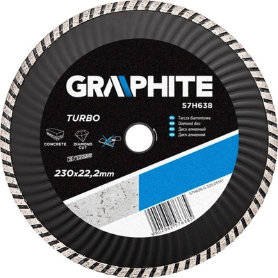Verto Kotouč diamantový 230 x 22 mm 57H638