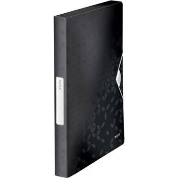 Leitz Wow Jumbo PP черна гумена папка (46290095)