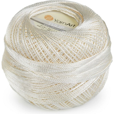 Příze háčkovací Tulip 50 g Varianta: 2 (402) krémová světlá, Balení: 6 ks 49662/121015/230880