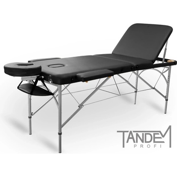 Tandem Skládací masážní stůl Profi A3D černá 195 x 70 cm 15,9 kg