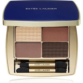 Estée Lauder Pure Color The Essential Eyeshadow Quad палитра сенки за очи с апликатор цвят Gallery Hop 4 гр