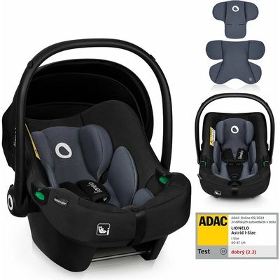Lionelo Neal i-Size Isofix 2024 Black onyx