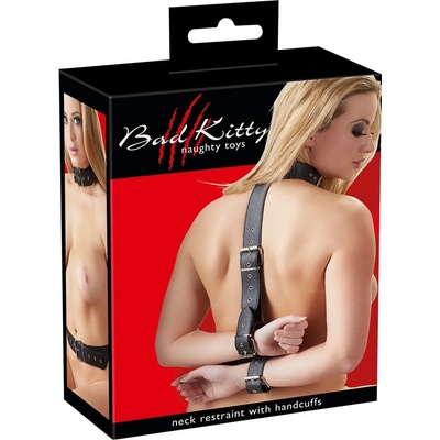 Obojek BAD KITTY NECK and Hand Restraints