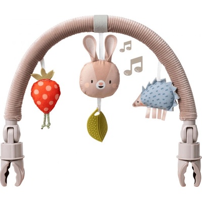 Taf Toys hudobná hrazda Bunny ružová