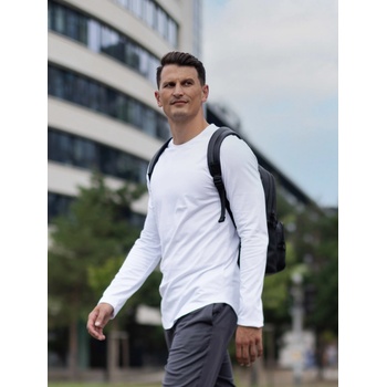 TallGuys pánský prodloužený dlouhý rukáv óčko Pure white