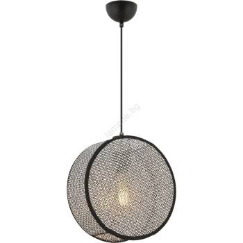 ASIR GROUP Люстра на кабел BIG DRUM 1xE27/60W/230V сива/черна (AS2589)