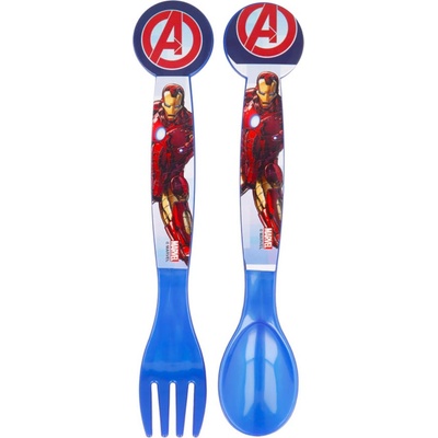 Stoe Dětský příbor Avengers Rolling Thunder ergonomický 2 ks