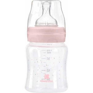 KikkaBoo Бебешко шише KikkaBoo Hippo Dreams - РР, 120 ml, розово (31302020127) - ozone
