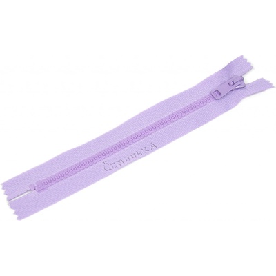Zdrhovadlo zip kostěný 16 cm nedělitelný kosatec