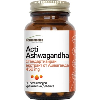 Image 1 of Herba Medica Acti Ashwagandha [60 капсули]