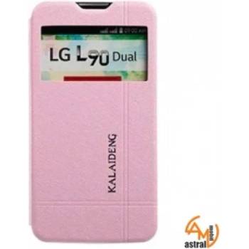 Image 1 of LG Страничен тефтер за LG L90 розов KLD Iceland