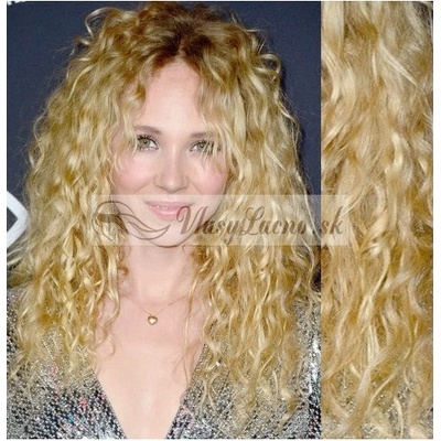 Kučeravé tape-in Remy prúžky 60-63 cm 40 ks najsvetlejšie blond