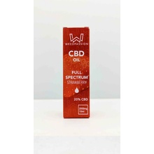 Weedpassion CBD olej full spectrum 20% CBD jahodová chuť 10 ml