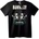 NOONEBRAND Тениска Bunbury скелет русалка - 7XL, White