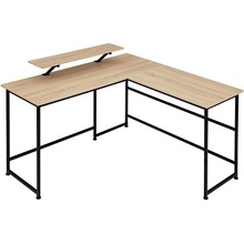 tectake Melrose 140 x 130 x 76,5 cm industrial světlé dřevo dub sonoma