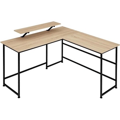 tectake Melrose 140 x 130 x 76,5 cm industrial světlé dřevo dub sonoma