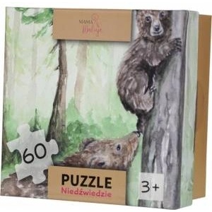 Mama Maluje Puzzle 60el Bear