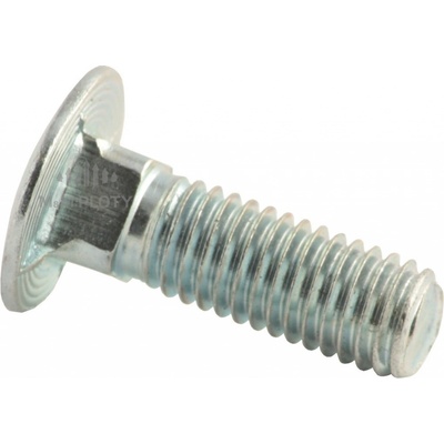 Vratový šroub M8x25 mm, DIN 603, Zn