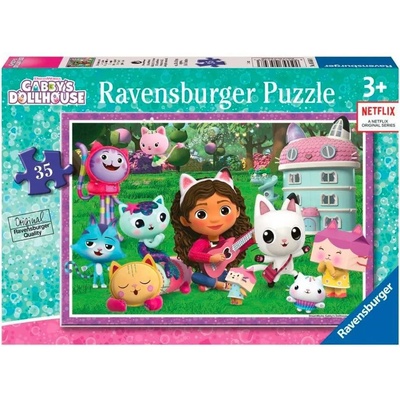 Ravensburger - Puzzle Gabbys Dollhouse 35 dielikov - 1 - 39 piese