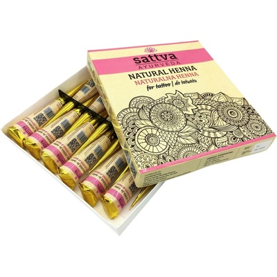 Sattva henna na tělo hnědá 30 g – Sleviste.cz