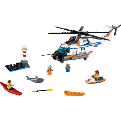 LEGO® City 60166 Výkonná záchranárska helikoptéra