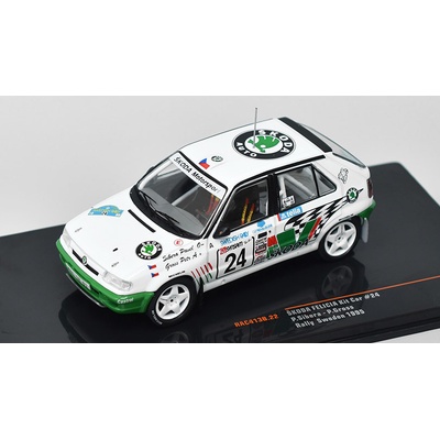 IXO Škoda Felicia Kit Car 24 Rally Sweden 1995 Sibera/Gross 1:43