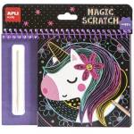 APLI Книжка за офорт, APLI Kids "Magic Scratch", еднорог 17150 (17150)