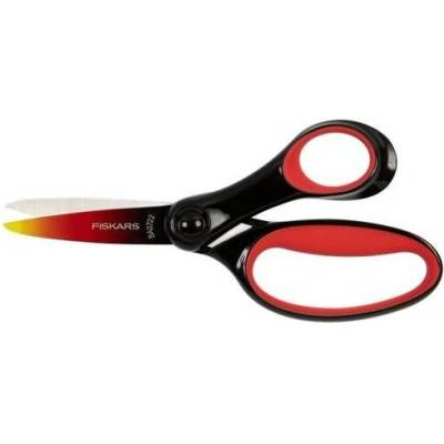 FISKARS - Detské nožnice, pre pravákov, dĺžka 15 cm, čierna/červená 1067853