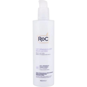 RoC Multi-Action Make-Up Remover Milk 3-In-1 хидратиращ и освежаващ лосион за премахване на грим 400 ml