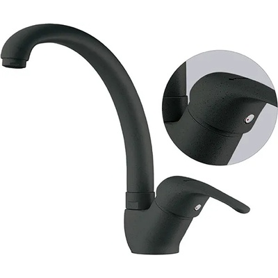 Pyramis СМЕСИТЕЛ ЗА КУХНЯ mezzo КАРБОН (90913301)