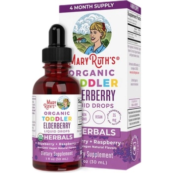 MaryRuth’s Organic Toddler Elderberry Liquid Drops [30 мл] Боровинка с малина