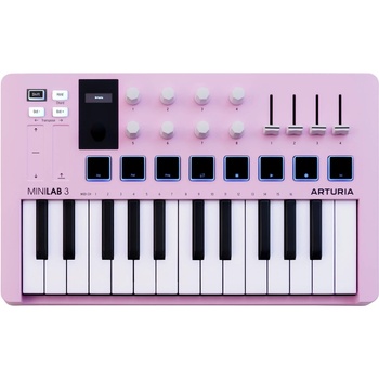 Arturia MiniLab 3 Rose Quartz Миди клавиатура (MINILAB3-ROSEQUARTZ)