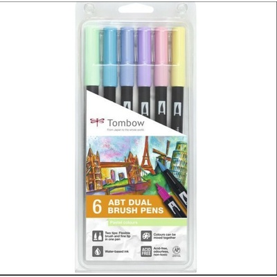 Tombow T Pastels 6 ks ABT-6C-2