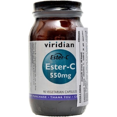 Viridian Ester-C 550 mg 90 kapsúl
