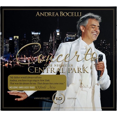 Andrea Bocelli - Concerto: One Night in Central Park (Anniversary Edition) (CD) (0602438404773)