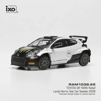 IXO Toyota GR Yaris Rally2 Test Sweden 2026 Norris 1:43